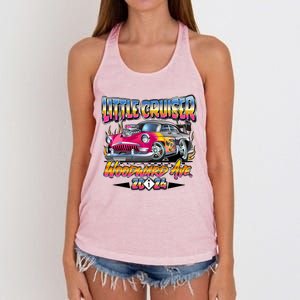 Little Cruiser 2024 Kid Design Muscle Car Pink Version Women's Knotted Racerback Tank