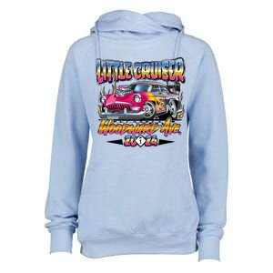 Little Cruiser 2024 Kid Design Muscle Car Pink Version Womens Funnel Neck Pullover Hood