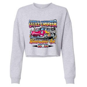 Little Cruiser 2024 Kid Design Muscle Car Pink Version Cropped Pullover Crew