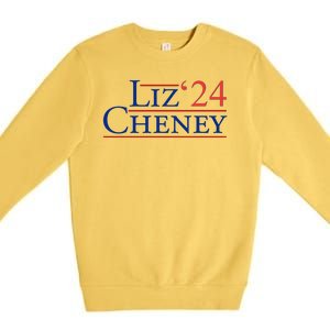 Liz Cheney '24 2024 Election Premium Crewneck Sweatshirt