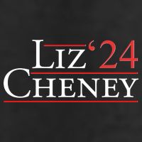 Liz Cheney '24 2024 Election Garment-Dyed Heavyweight T-Shirt