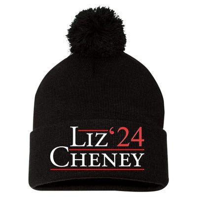 Liz Cheney '24 2024 Election Pom Pom 12in Knit Beanie