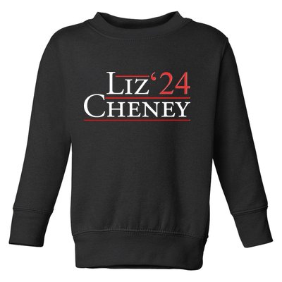 Liz Cheney '24 2024 Election Toddler Sweatshirt