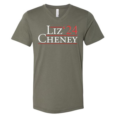 Liz Cheney '24 2024 Election V-Neck T-Shirt