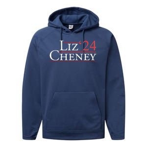 Liz Cheney '24 2024 Election Performance Fleece Hoodie