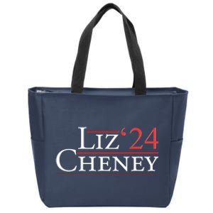 Liz Cheney '24 2024 Election Zip Tote Bag