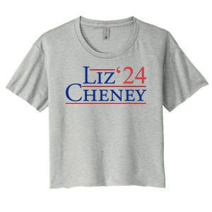 Liz Cheney '24 2024 Election Women's Crop Top Tee