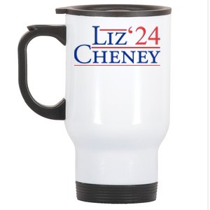 Liz Cheney '24 2024 Election Stainless Steel Travel Mug