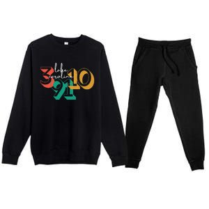 Lake Caroline 39110 Premium Crewneck Sweatsuit Set