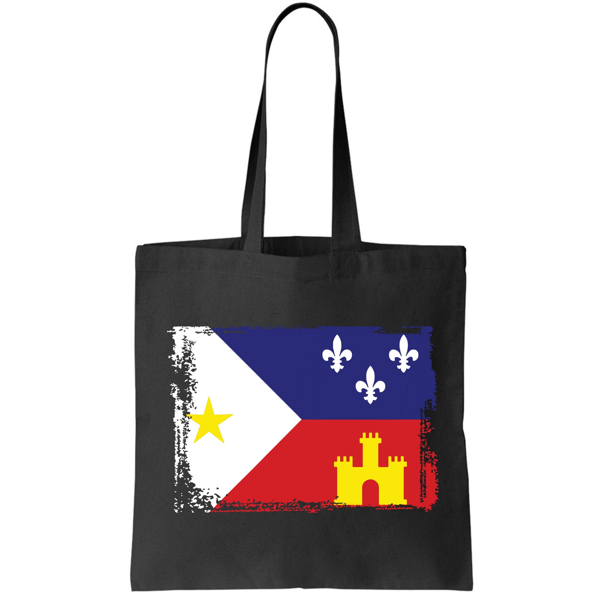 Louisiana Cajun Acadiana Flag Bag