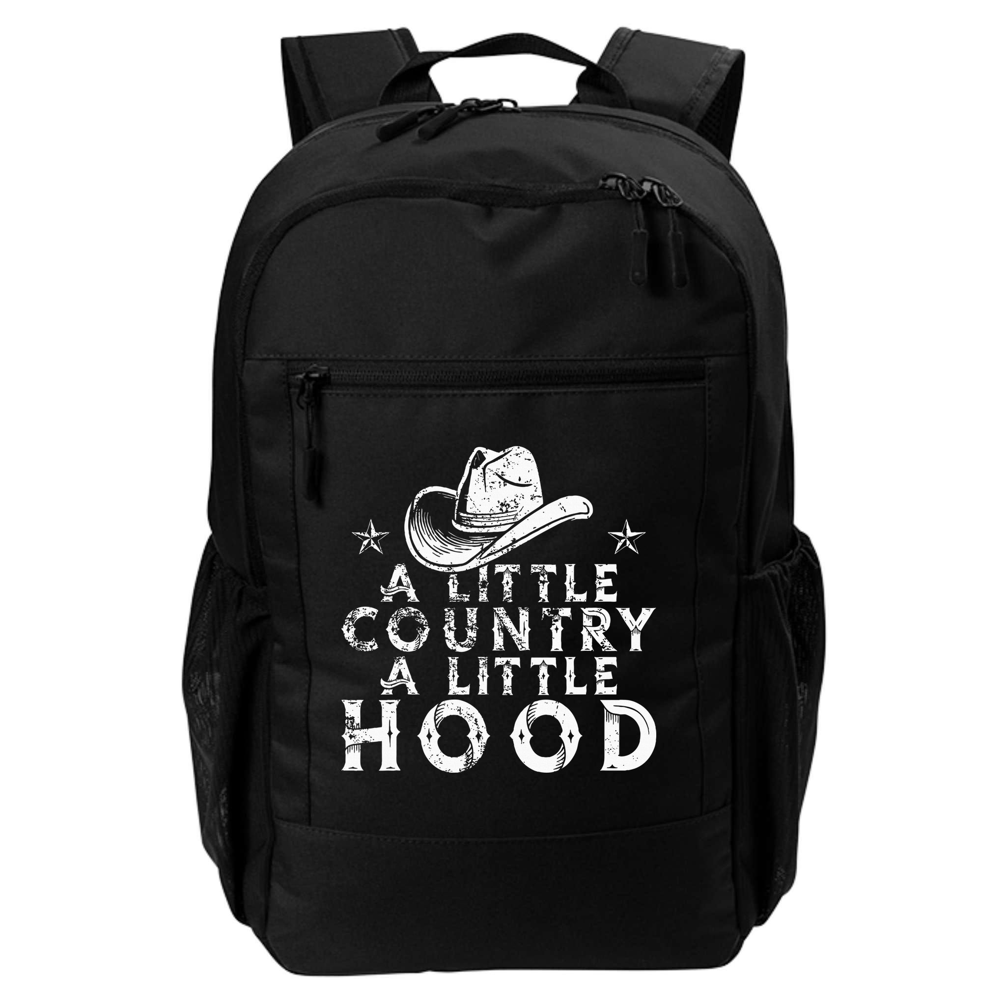 Little Country A Little Hood Music Concert Southern Western Backpack