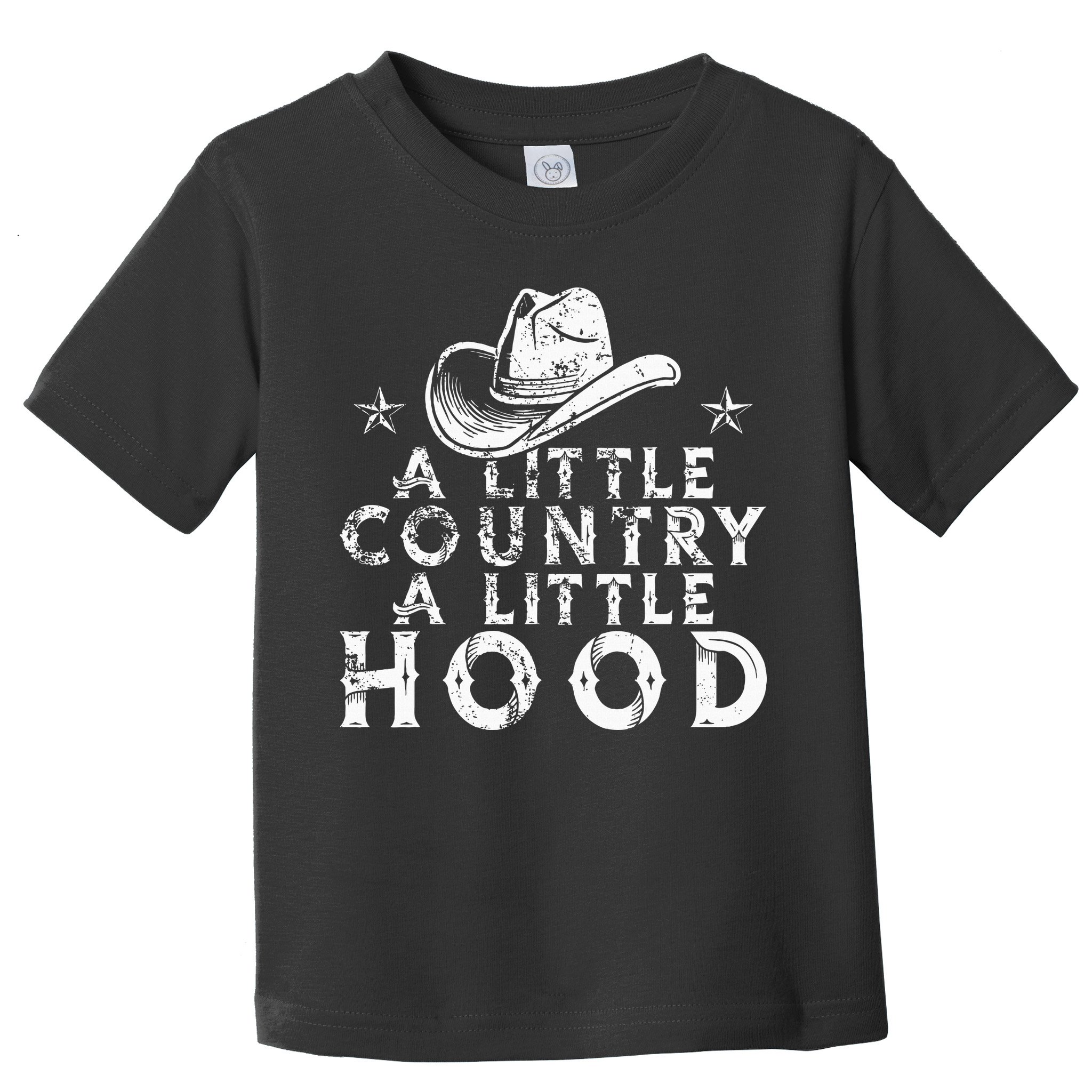Little Country A Little Hood Music Concert Southern Western Toddler T-Shirt