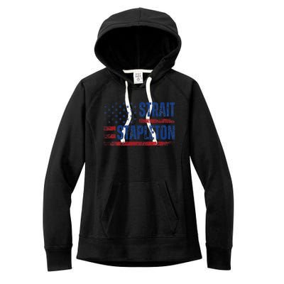 Legendary Country American Flag Patriotic Concert Women's Fleece Hoodie