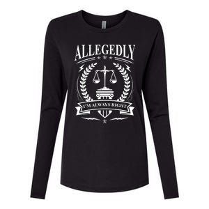 Lawyer Court Attorney Law School Student Gift Future Lawyers Gift Womens Cotton Relaxed Long Sleeve T-Shirt