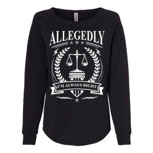 Lawyer Court Attorney Law School Student Gift Future Lawyers Gift Womens California Wash Sweatshirt