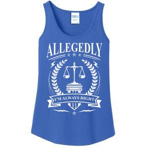 Lawyer Court Attorney Law School Student Gift Future Lawyers Gift Ladies Essential Tank