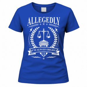 Lawyer Court Attorney Law School Student Gift Future Lawyers Gift Women's T-Shirt