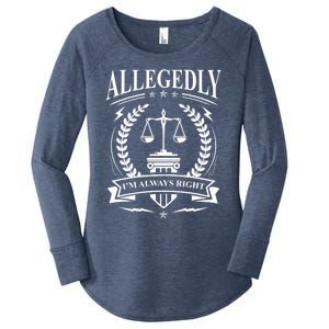 Lawyer Court Attorney Law School Student Gift Future Lawyers Gift Women's Perfect Tri Tunic Long Sleeve Shirt