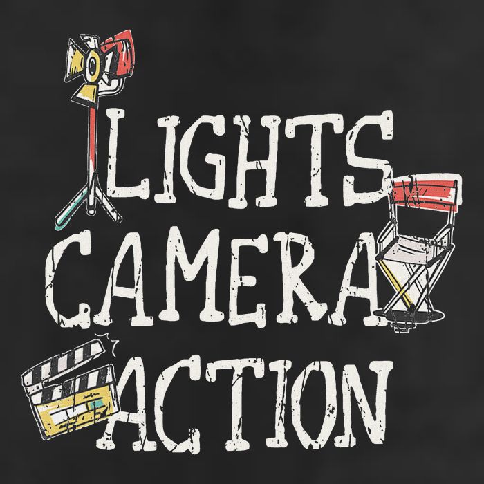 Lights Camera Action Film Director Cool Comfort Performance Bucket Hat