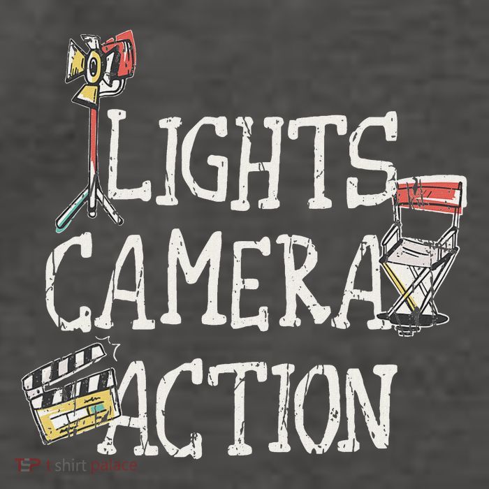 Lights Camera Action Film Director Vector Backpack