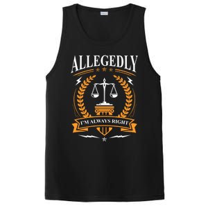 Lawyer Court Attorney Law School Student Gift Future Lawyers Gift PosiCharge Competitor Tank