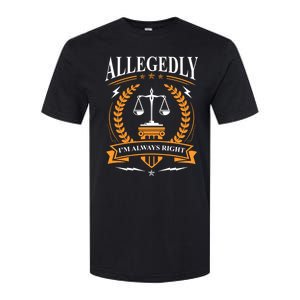 Lawyer Court Attorney Law School Student Gift Future Lawyers Gift Softstyle CVC T-Shirt