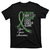 Liver Cancer Awareness Friends Fighter Warrior Support T-Shirt