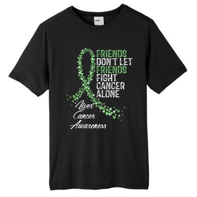 Liver Cancer Awareness Friends Fighter Warrior Support Tall Fusion ChromaSoft Performance T-Shirt