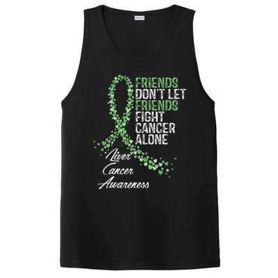 Liver Cancer Awareness Friends Fighter Warrior Support PosiCharge Competitor Tank