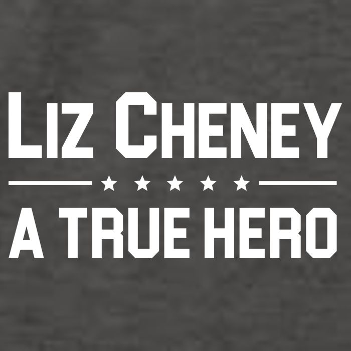 Liz Cheney A True Hero Vector Backpack