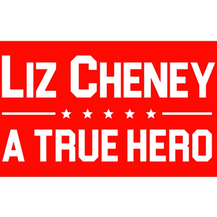 Liz Cheney A True Hero Bumper Sticker