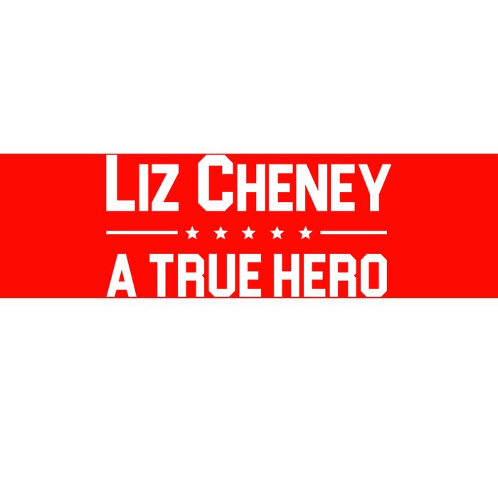 Liz Cheney A True Hero Bumper Sticker