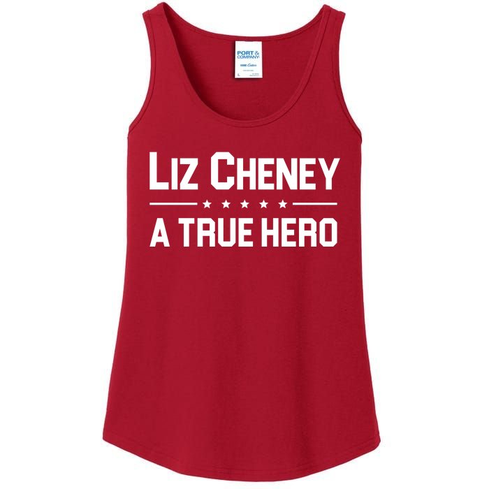 Liz Cheney A True Hero Ladies Essential Tank