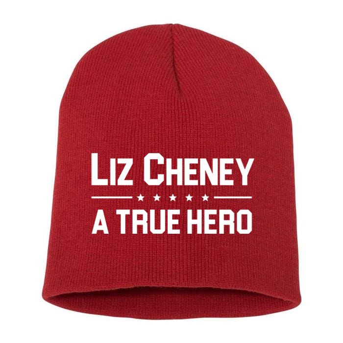 Liz Cheney A True Hero Short Acrylic Beanie