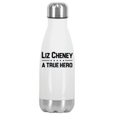 Liz Cheney A True Hero Stainless Steel Insulated Water Bottle