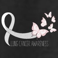 Lung Cancer Awareness Butterfly Carcinoma Ribbon Cool Comfort Performance Bucket Hat