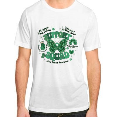 Liver Cancer Awareness Support Squad Butterfly Adult ChromaSoft Performance T-Shirt