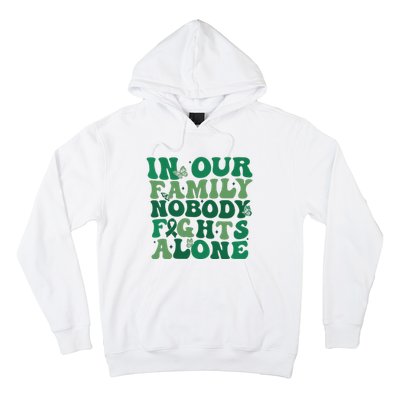 Liver Cancer Awareness In Our Family Nobody Fights Alone Hoodie