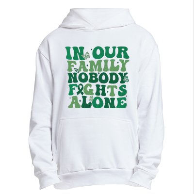 Liver Cancer Awareness In Our Family Nobody Fights Alone Urban Pullover Hoodie