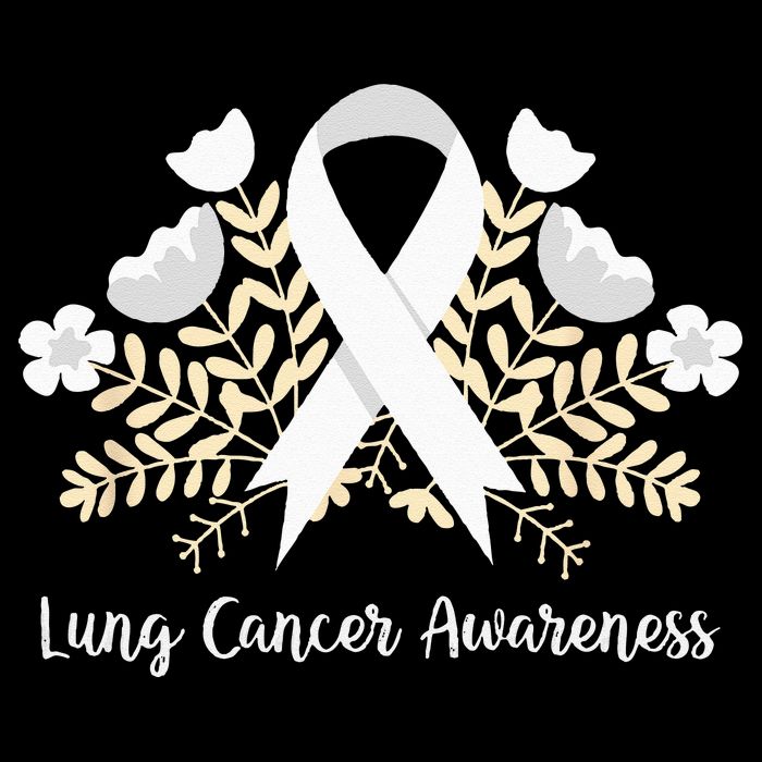 Lung Cancer Awareness Ribbon Lung Cancer Cooling Performance Crew T-Shirt