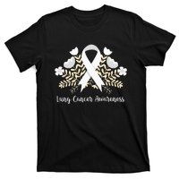 Lung Cancer Awareness Ribbon Lung Cancer T-Shirt