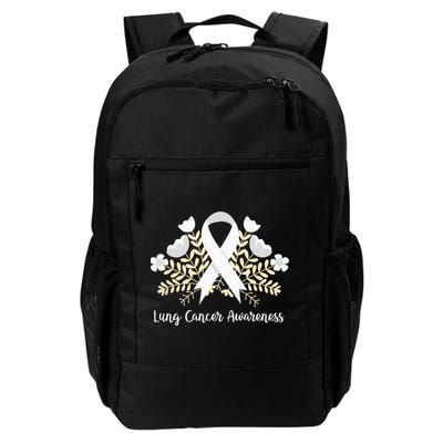 Lung Cancer Awareness Ribbon Lung Cancer Backpack