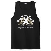 Lung Cancer Awareness Ribbon Lung Cancer PosiCharge Competitor Tank