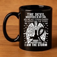 Lung Cancer Awareness 11oz C Handle Ceramic Mug