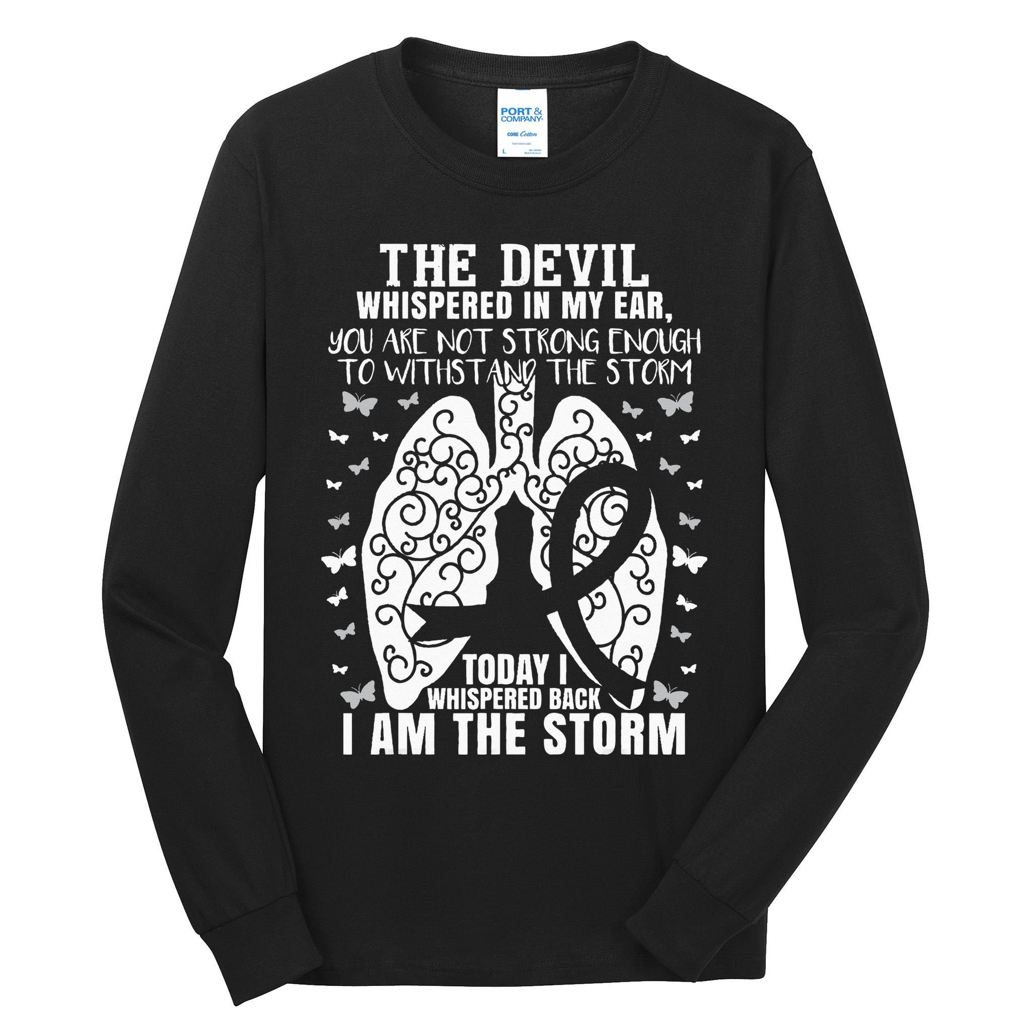 Lung Cancer Awareness Tall Long Sleeve T-Shirt