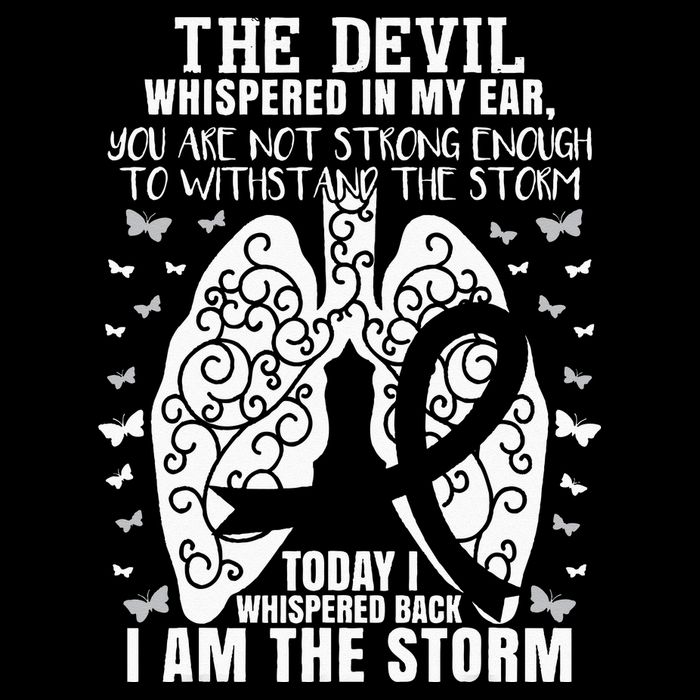 Lung Cancer Awareness Kids T-Shirt