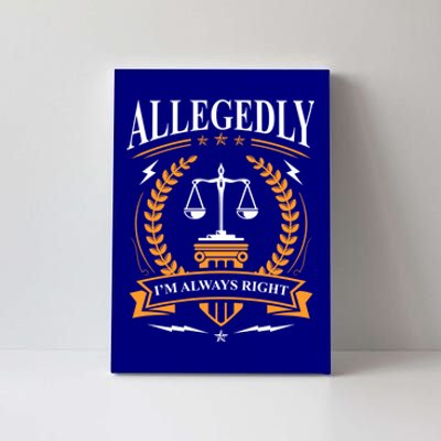 Lawyer Court Attorney Law School Student Gift Future Lawyers Gift Canvas