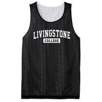 Livingstone College Arch Vintage Classic Design Gifts Mesh Reversible Basketball Jersey Tank