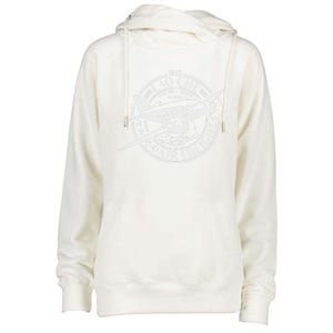 Lao Che Air Freight White Ii Womens Funnel Neck Pullover Hood