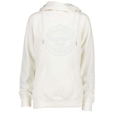 Lao Che Air Freight White Ii Womens Funnel Neck Pullover Hood